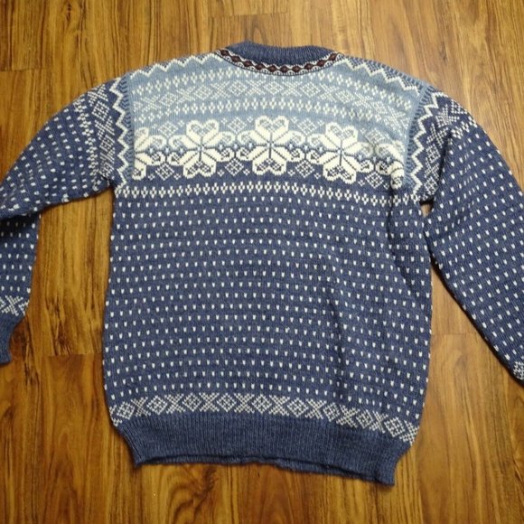 Dale of Norway Sweater Cardigan Fair Isle Size 54 - Picture 9 of 10